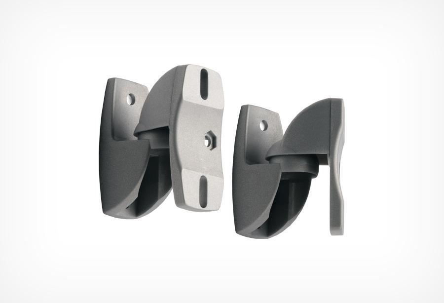 Кронштейн настенный для акустики HOLDER LSS-6001, до 5кг, серебристый б/у, следы установки, без комплекта