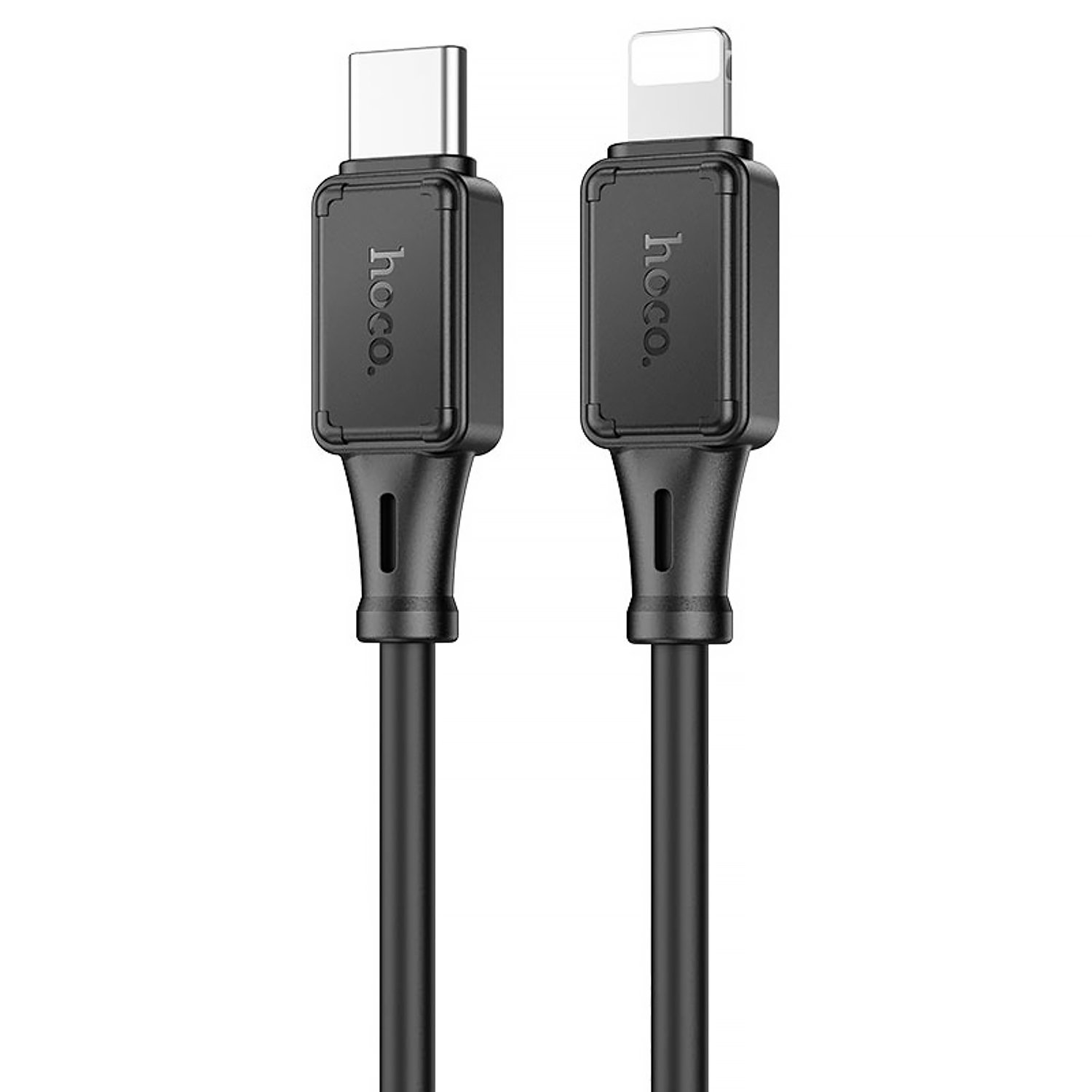 Кабель-переходник (адаптер) USB Type-C(M)-Lightning 8-pin(M), черный, HOCO X101 (X101)