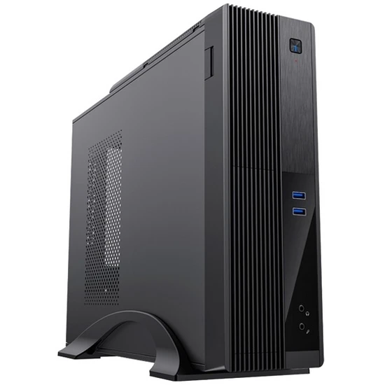 Корпус Powerman ST616, Slim-Desktop, 450 Вт, черный