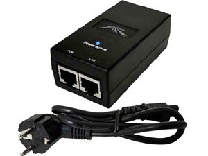 PoE-инжектор Ubiquiti POE-24-12W б/у, следы эксплуатации, полный комплект