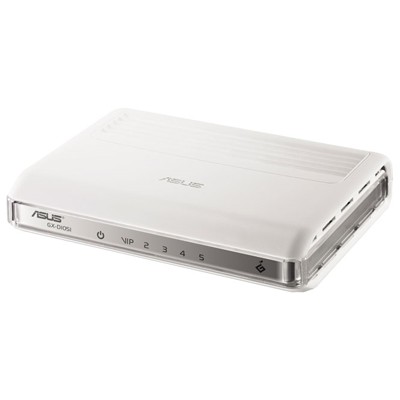 Коммутатор ASUS GX-D1051 5-port 1000Mbps б/у, потёртости на корпусе, без упаковки, комплект: коммутатор, блок питания