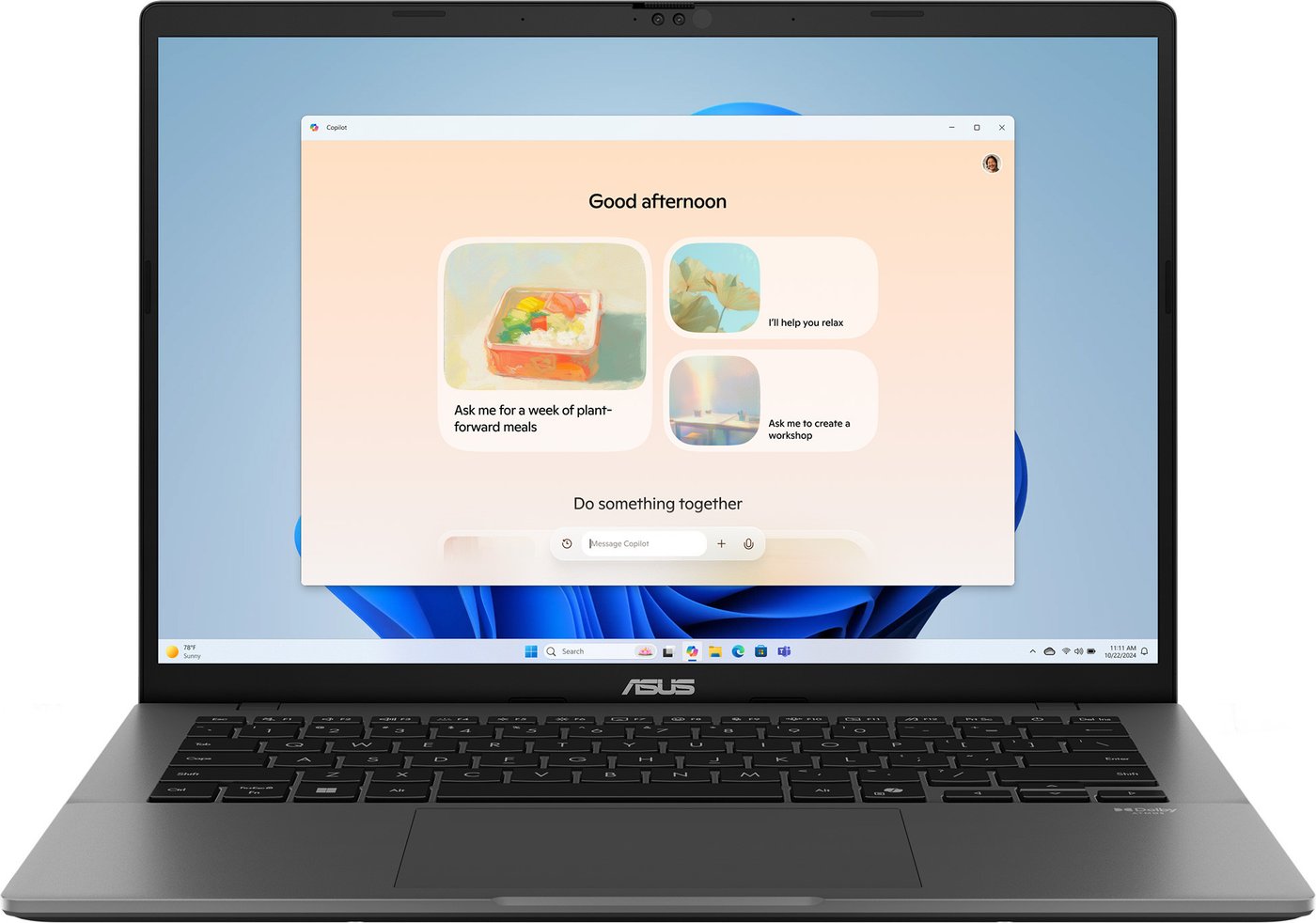 Ноутбук 14" ASUS VivoBook S14 S3407CA-LY013, серый (90NB16J1-M00770_32)