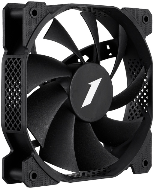 Вентилятор 1STPLAYER F Black, 120 мм, 1шт (F-BK-3P)