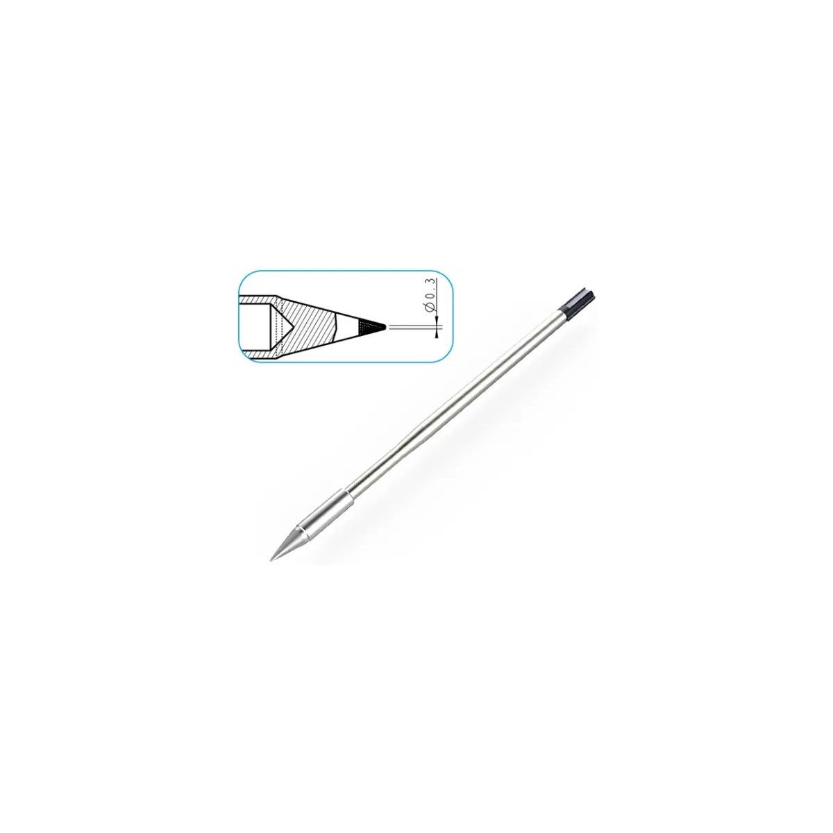 Жало со встроенным нагревателем Atten T130-0.3SI, 300 мкм