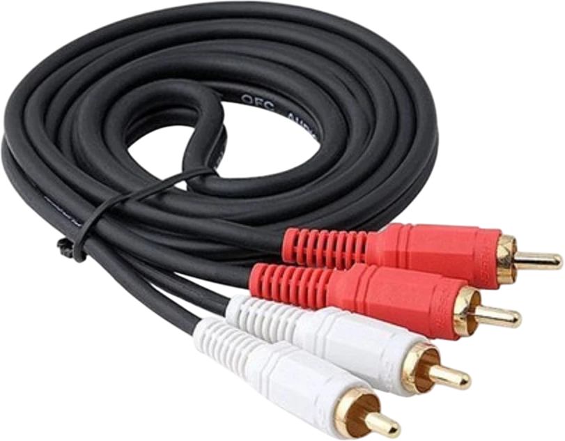 Кабель 2xRCA(M) 2xRCA(M), 3 м, Bion BXP-CCA-2R2R-030M