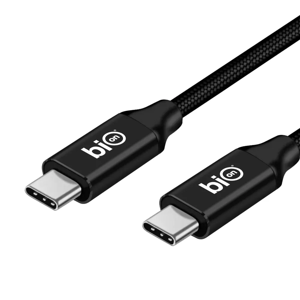 Кабель USB Type-C(M)-USB Type-C(M), 2 м, черный, Bion BXP-USB4V2-CMCM-020M (BXP-USB4V2-CMCM-020M)