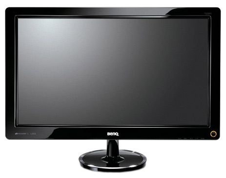 Монитор 23" BenQ V2320H 1920x1080, 1000:1, 250cd/m2, 5ms, DVI, черный б/у, следы эксплуатации, потертости и царапины по корпусу, следы скотча, без комплекта, без блока питания