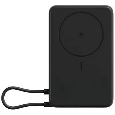 Портативный аккумулятор (Powerbank) Xiaomi Magnetic Power Bank 10000 with Built-in Stand, 10000 мА·ч, серый