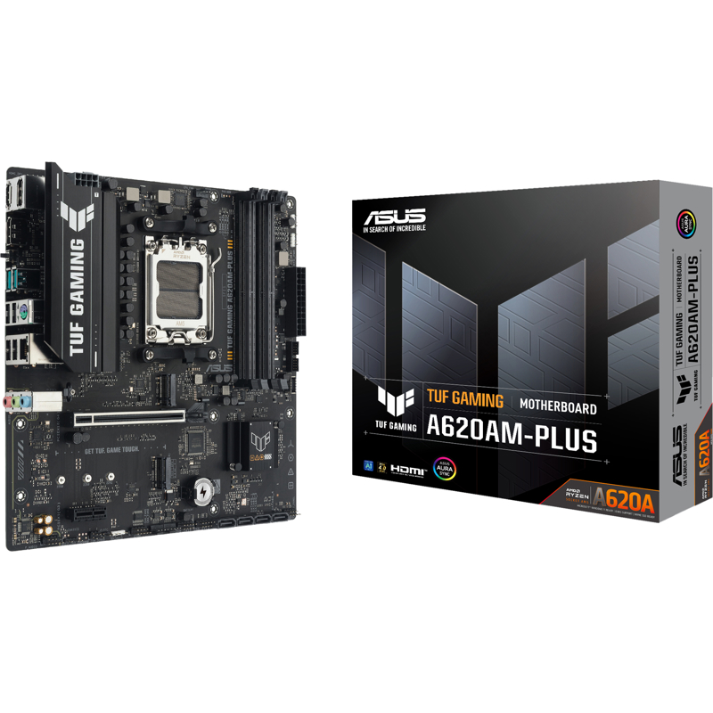 Материнская плата ASUS TUF GAMING A620AM-PLUS, AM5, AMD A620, mATX