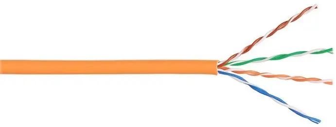 Витая пара Lanmaster FTP кат.5e 4 пары CU 305м. нг(А)-HF (LSZH) (LAN-5EFTP-PT-LSZH-OR)