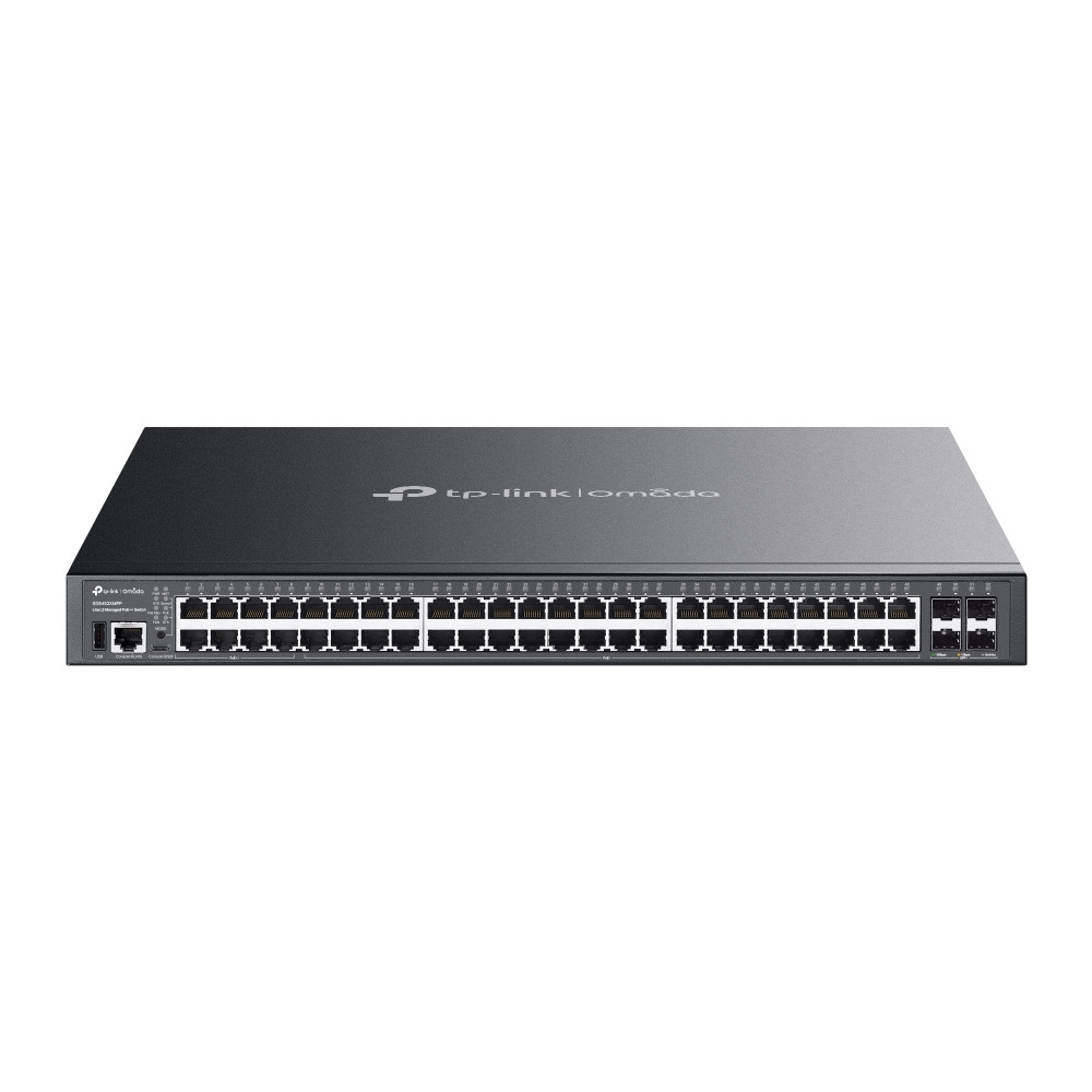 Коммутатор TP-Link Omada SG5452XMPP, 48x1 Гбит/с, SFP/uplink: SFP+x4 (SG5452XMPP)