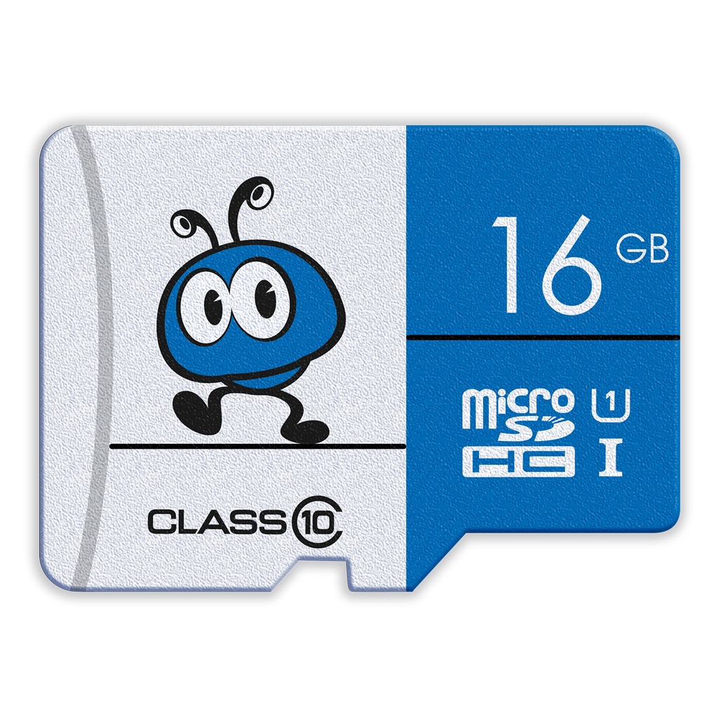 Карта памяти microSDHC SmartBuy 16Gb Class 10 UHS-I U1 (SB16GMSDU1BLUE01)