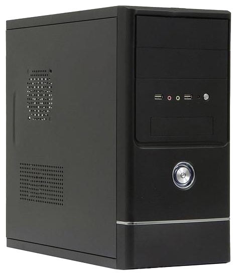 Корпус Winard 5813, mATX, Mini-Tower, черный, 500Вт