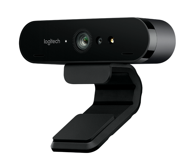 Вебкамера Logitech BRIO, 8 MP, 4096x2160, встроенный микрофон, USB 3.0, черный (960-001106)