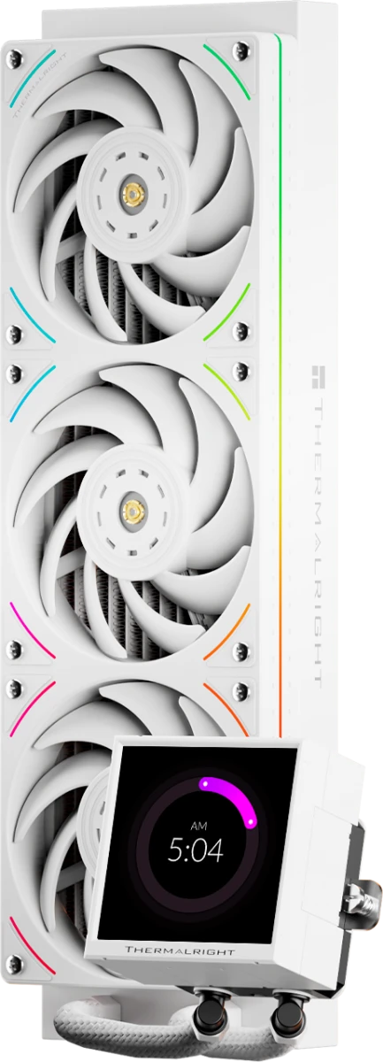 Жидкостное охлаждение Thermalright Peerless Vision 360 UB ARGB WHITE, 3x120 мм