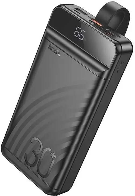 Портативный аккумулятор (Powerbank) Hoco J123B Element, 30000 мА·ч, черный