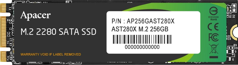 SSD Apacer AST280X 256Gb M.2 (AP256GAST280X-1)