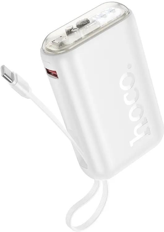 Портативный аккумулятор (Powerbank) Hoco J157, 10000 мА·ч, белый