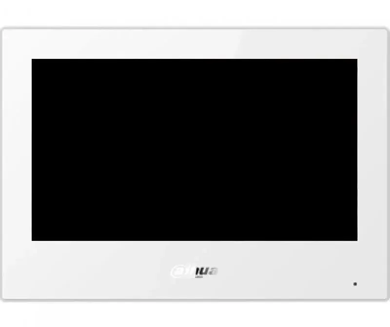 

Видеодомофон DAHUA, 7" 1024x600, поддержка панелей: 4 шт., белый/белый (DHI-VTH5321GW-W)