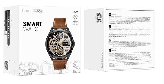Смарт-часы Hoco Y22, черный