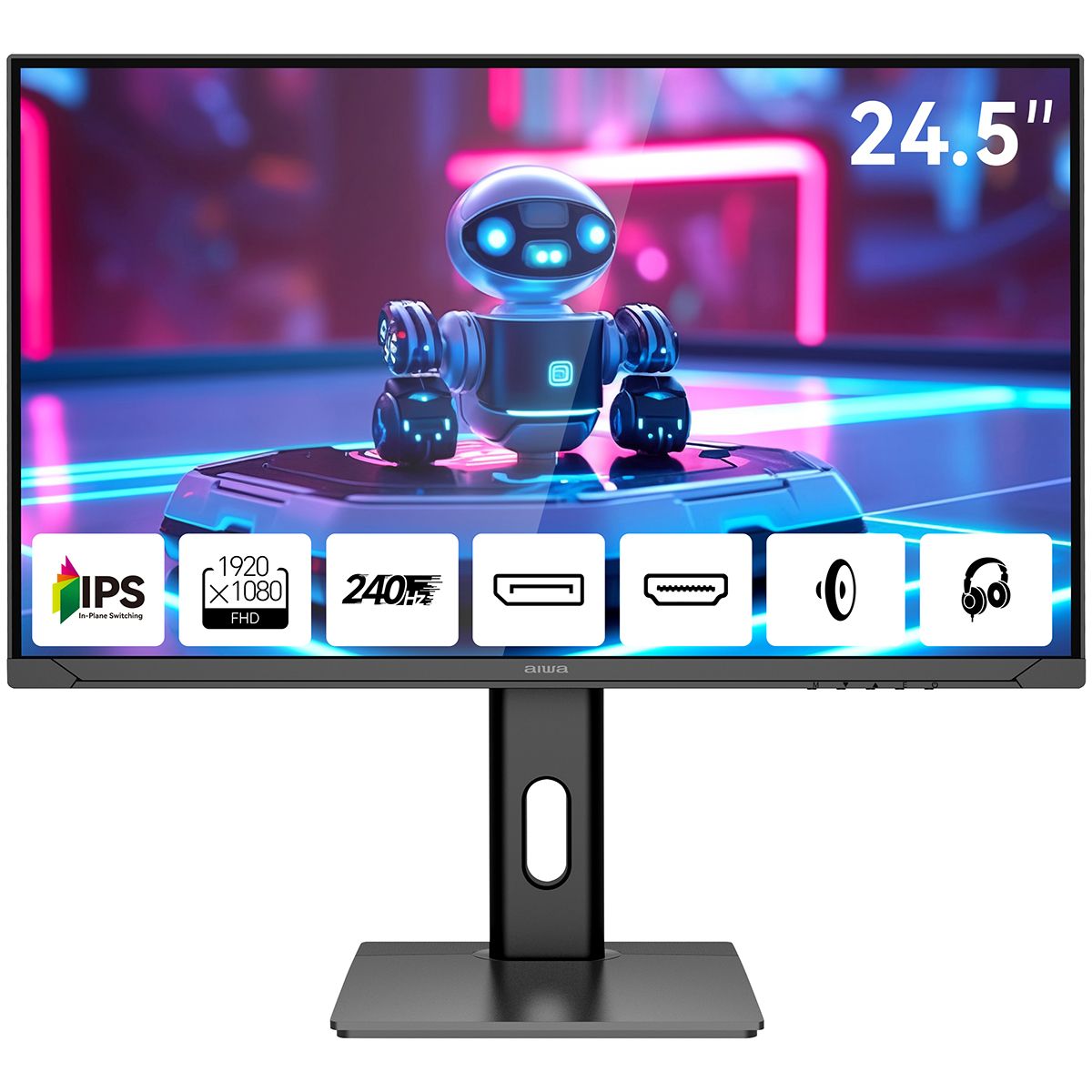 Монитор 24.5" Aiwa MD2510 черный