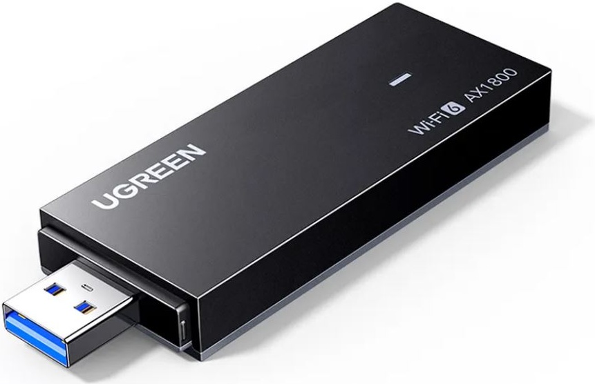 Адаптер Wi-Fi UGREEN CM499, до 1.78 Гбит/с, USB (65225)