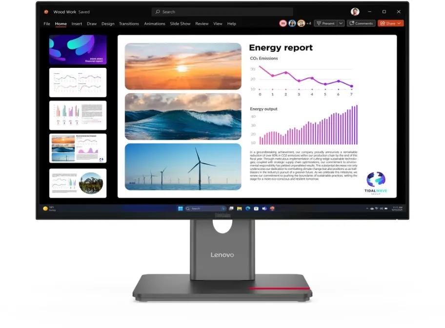 Монитор 23.8" Lenovo ThinkVision P24Q-40 черный