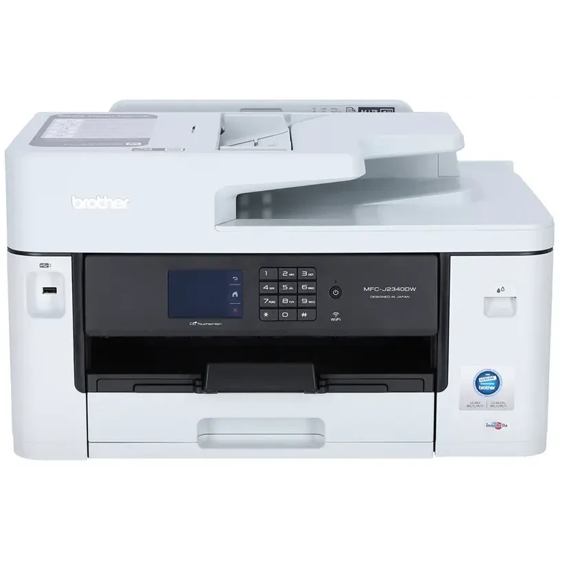 МФУ струйный Brother MFC-J2340DW, A3, цветной