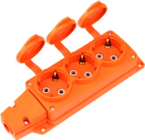 Колодка удлинителя Rexant 3-розетки