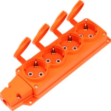 Колодка удлинителя Rexant 4-розетки