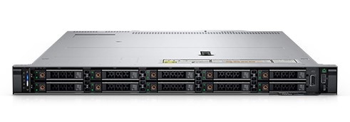 Сервер Dell PowerEdge R650XS, 2xIntel Xeon Gold 5317, 8x32Gb RAM, 2x960Gb SATA SSD + 2x2.4Tb 10K SAS, 8x2.5" HS, PERC H755, noDVD, 2xGLAN, iDRAC9 Ent, 2x1400 Вт, 1U (210-AZKL) б/у, после ремонта, потертости по корпусу, комплект полный