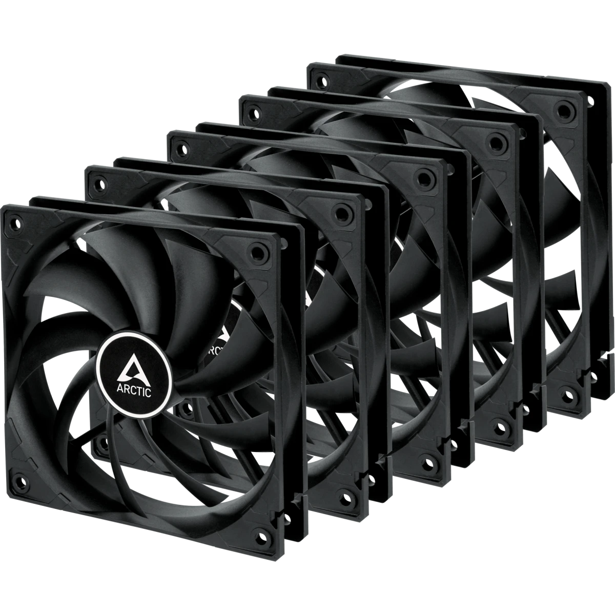 Комплект вентиляторов Arctic F12 PWM, 120 мм, 5шт (ACFAN00145A)