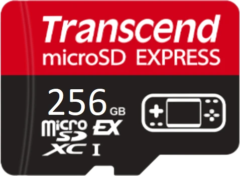 Карта памяти microSDXC Express Transcend 256Gb Class 10 UHS-I U3 (TS256GUSD710S)