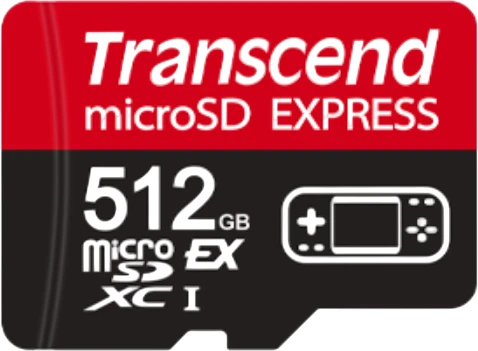 Карта памяти microSDXC Express Transcend 512Gb Class 10 UHS-I U3 (TS512GUSD710S)