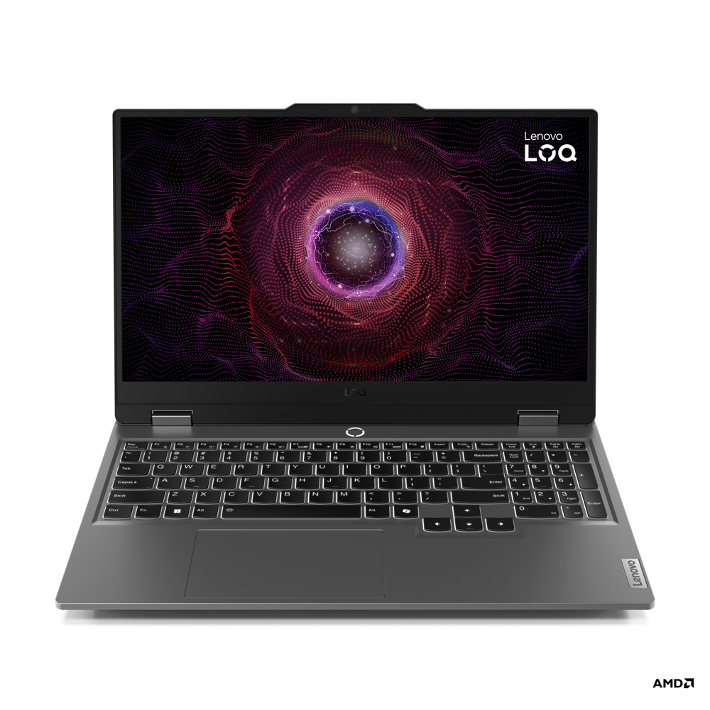 Ноутбук 15.6" Lenovo LOQ 15ARP9, серый (83JC00LBRK)