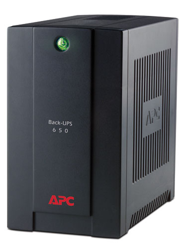 ИБП APC Back-UPS RS, 650 VA, 390 Вт, EURO, розеток - 4, USB, черный (BX650CI-RS) б/у, БЕЗ АККУМУЛЯТОРА, потертости, царапины