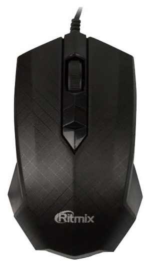 

Мышь проводная Ritmix ROM-202 Black USB, 1000dpi, оптическая светодиодная, USB, черный, ROM-202 Black USB