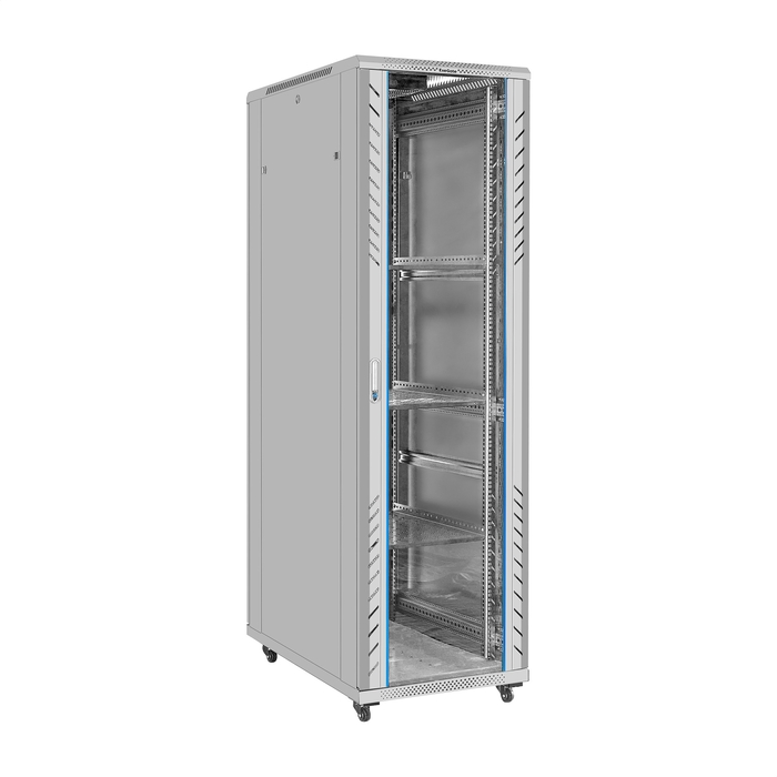 Шкаф ExeGate EC-FS-42U.600.1000.G.V.GREY 42U, 600x1000 мм (EX300280RUS)