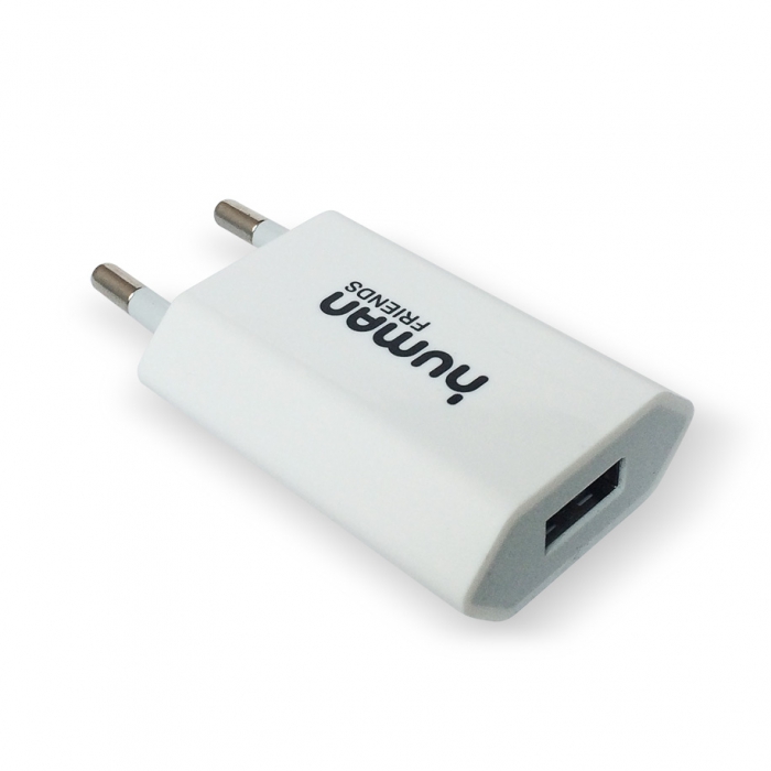 

Сетевое зарядное устройство CBR Human Friends Flower White, USB, 1A, белый, Flower White