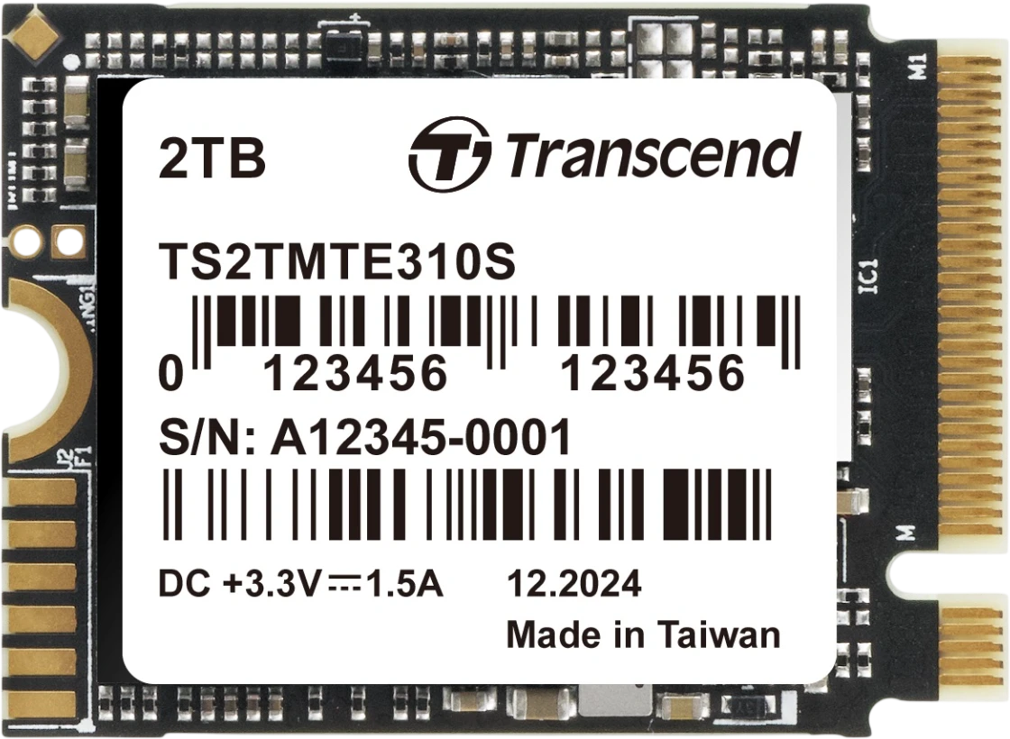 SSD Transcend 310S 2Tb M.2 2230 PCIe 4.0 x4 (TS2TMTE310S)