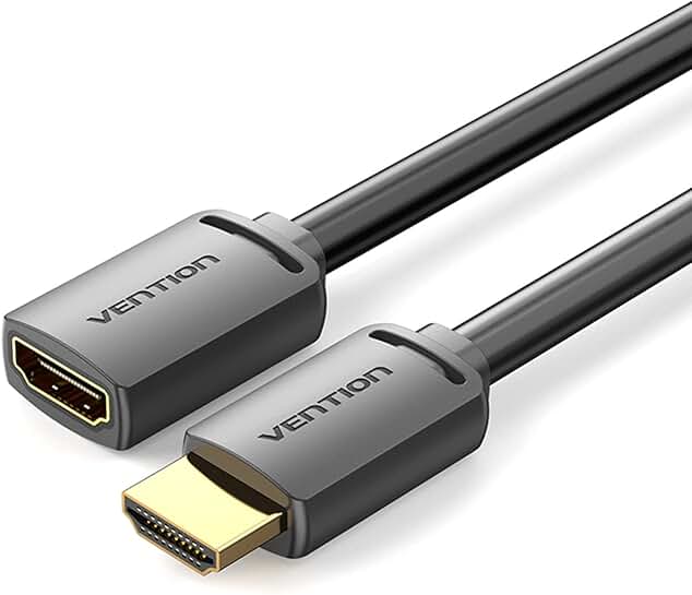 Кабель-удлинитель HDMI(19F)-HDMI(19M), v2.0/2.0, 5 м, Vention AHCB (AHCBJ)