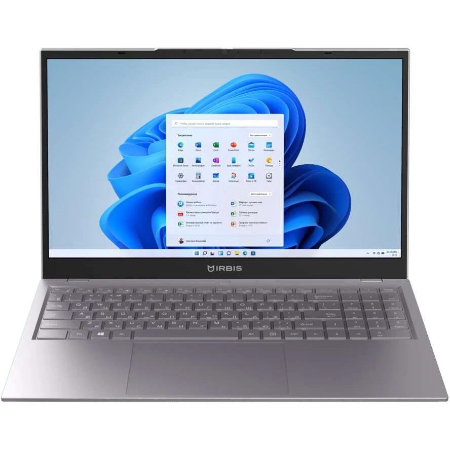 Ноутбук 15.6" IRBIS 15NBP3508, серый (15NBP3508_G3T)