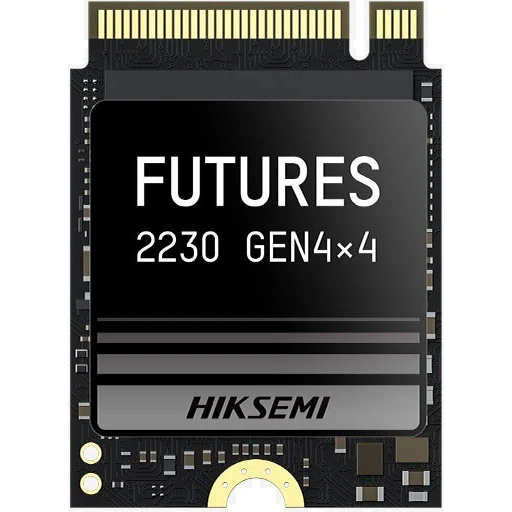 

Твердотельный накопитель (SSD) HIKSEMI 1Tb FUTURES, M.2 2230, PCIe 4.0 x4, NVMe (HS-SSD-FUTURES 1024G) Retail