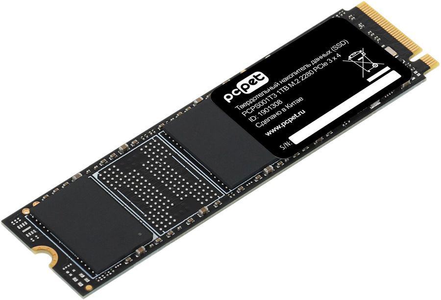 

Твердотельный накопитель (SSD) PC PET 1Tb, M.2 2280, PCIe 3.0 x4, NVMe (PCPS001T3) Bulk (OEM)