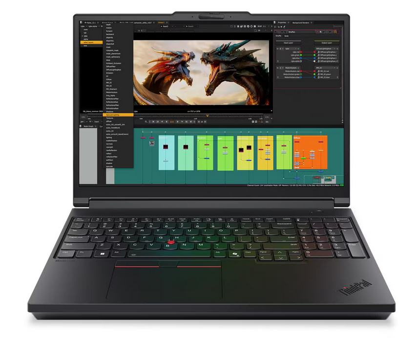 Ноутбук 16" Lenovo ThinkPad P16 G3, черный (21RQ001HUS)