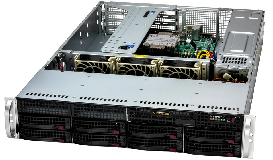 Сервер Supermicro WIO SuperServer 522B-WR, 1 x Intel Xeon 6530P, 4 x 64Gb RAM (SYS-522B-WR-6530P)