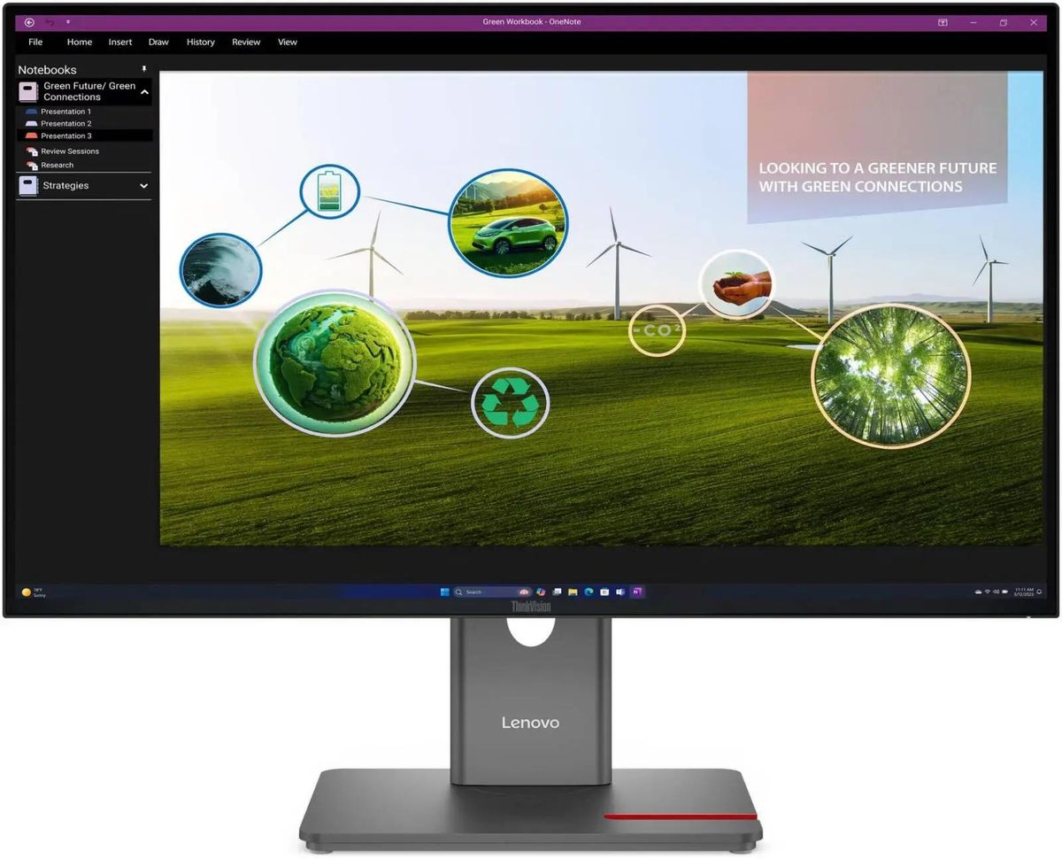 Монитор 27" Lenovo ThinkVision P27Q-40 черный