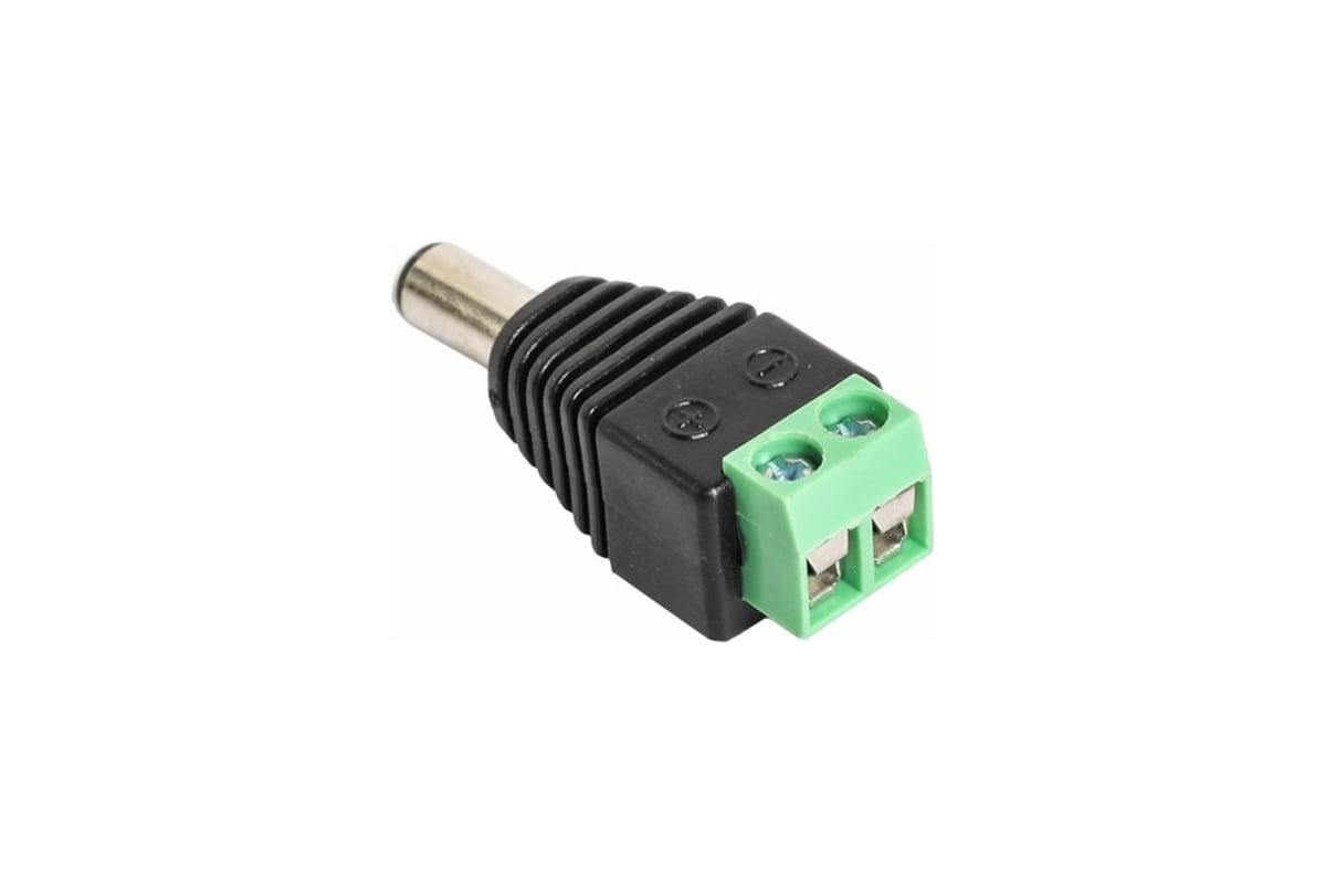 Разъем питания PROCONNECT, DC штекер 2.1х5.5мм с клеммной колодкой