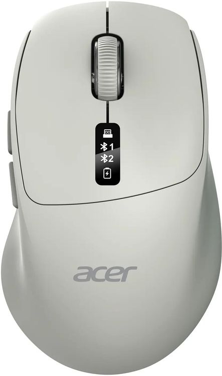 Мышь ACER OMR503, Bluetooth/USB, светло-серый (ZL.MCE11.01C)