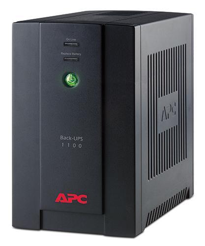 ИБП APC Back-UPS RS, 1100VA, 660W, EURO, черный (BX1100CI-RS) б/у, с внутреннего использования, царапины на корпусе, следы вскрытия корпуса, в комплекте клемма для соединения акб, БЕЗ АККУМУЛЯТОРОВ